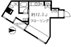 ディームス等々力 205 間取り図