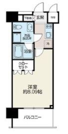 リシェス門前仲町 809 間取り図