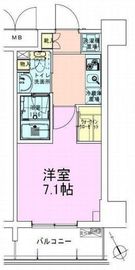 門前仲町レジデンス参番館 902 間取り図