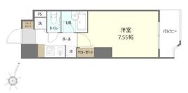 ホープシティ秋葉原 202 間取り図