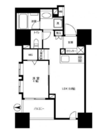 ブリリア亀戸 7階 間取り図