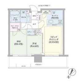 シティタワーズ東京ベイ 16階 間取り図