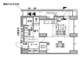 東雲キャナルコートCODAN 14-801 間取り図