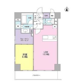プロスペクト・グラーサ広尾 1405 間取り図