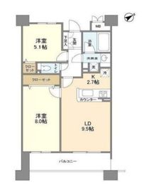 アーマックス大井町 905 間取り図