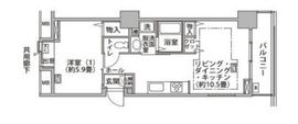 東雲キャナルコートCODAN 18-813 間取り図