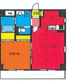 サニードエル 301 間取り図