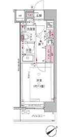 デュアレス愛宕虎ノ門 2階 間取り図