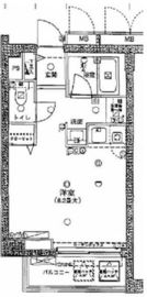 エスポワール渋谷松濤 3階 間取り図