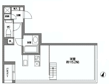フォレシティ東麻布 802 間取り図
