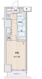 エスティメゾン錦糸町2 815 間取り図