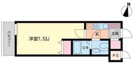 ベレール目黒 404 間取り図