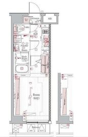 ブライズ住吉 5階 間取り図