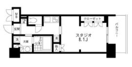 レジディア文京本郷 405 間取り図