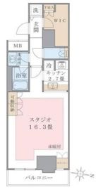 ブリリアイスト東雲キャナルコート 221 間取り図