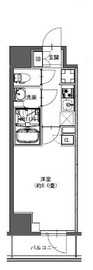 La Douceur東神田 (ラドゥセール東神田) 204 間取り図