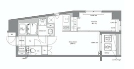 オリーブ三田 403 間取り図