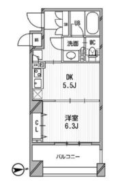 アーデン神保町 604 間取り図