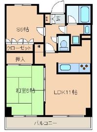 レジディア文京音羽 305 間取り図