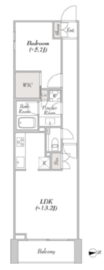 ルミークアン南麻布 315 間取り図