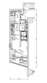 ジェノヴィア浜松町グリーンヴェール 5階 間取り図