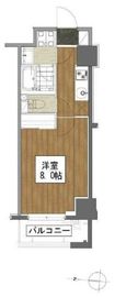 清澄白河レジデンス弐番館 213 間取り図