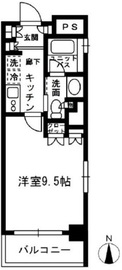 レジディア中落合 C304 間取り図