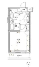 クレイシア目黒都立大学 2階 間取り図