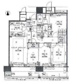 THE TOYOSU TOWER 5階 間取り図