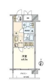 イーストコモンズ清澄白河パークフラッツ 2階 間取り図