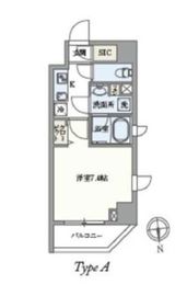 パセオ上野御徒町 601 間取り図