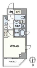 パセオ上野御徒町 302 間取り図