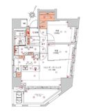 ハーモニーレジデンス千代田岩本町 902 間取り図