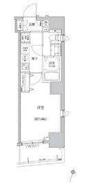 リルシア門前仲町 203 間取り図