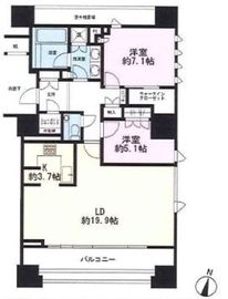 ザ・パークハウス三番町テラス 11階 間取り図