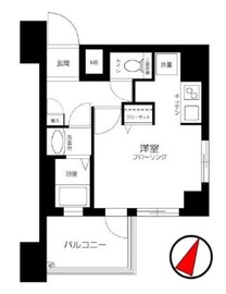 エルフラット田町 9階 間取り図