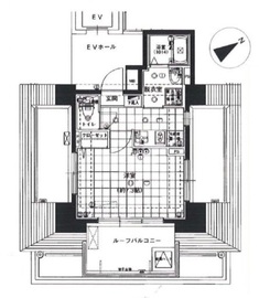 ラグジュアリーアパートメント恵比寿 10階 間取り図