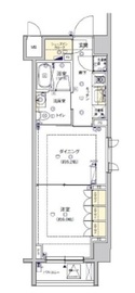 フィース水天宮前 3階 間取り図