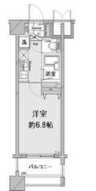 コンシェリア・デュー代々木公園 6階 間取り図