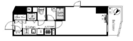 パレステュディオ六本木 6階 間取り図