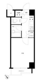 ルーブル神宮前 4階 間取り図