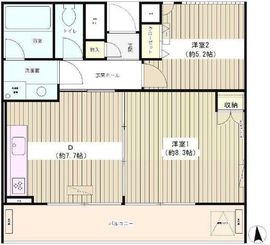 渓山館 S204 間取り図