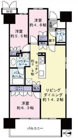 プレミスト有明ガーデンズ 11階 間取り図