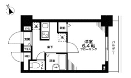 レキシントン・スクエア曙橋 809 間取り図