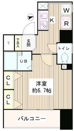 アルエット台東 501 間取り図