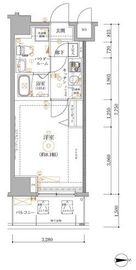 レアライズ新御徒町 9階 間取り図