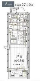 レガリス三軒茶屋 101 間取り図