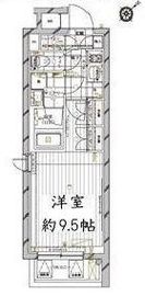 レガリス三軒茶屋 201 間取り図