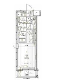 レガリス三軒茶屋 102 間取り図