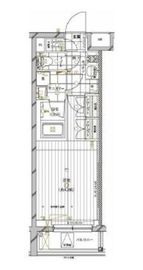 レガリス三軒茶屋 104 間取り図